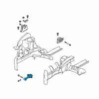 OEM 2020 Kia Soul Roll Rod Bracket Assembly Diagram - 21950K0200