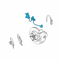 OEM 2004 Chrysler 300M Sensor-Anti-Lock Brakes Diagram - 4779153AB