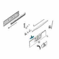 OEM 2008 Nissan Titan Control Assembly-Rear Gate Diagram - 90607-7S200