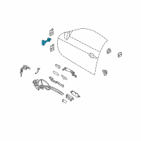 OEM Infiniti Check Link Assembly Diagram - 80430-JL00A