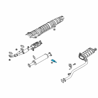 OEM 2004 Kia Amanti Support Assembly-Hanger Diagram - 287853F000