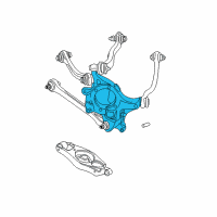 OEM 2008 Dodge Magnum Knuckle-Rear Diagram - 4782586AF