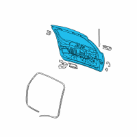 OEM 2001 Jeep Grand Cherokee LIFTGATE-LIFTGATE Diagram - 55256177AE