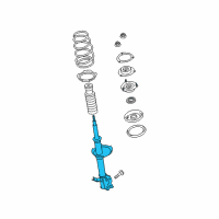 OEM 2004 Nissan Quest STRUT Kit Front RH Diagram - E4302-ZM70A