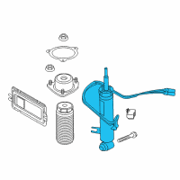 OEM 2015 BMW X5 Shock Absorber Diagram - 33527850213