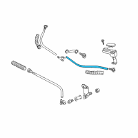 OEM 2010 Toyota Land Cruiser Washer Hose Diagram - 85375-22100