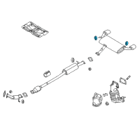 OEM 2020 Hyundai Kona Hanger Diagram - 28780-C1300