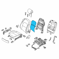 OEM 2019 Kia Cadenza Heater-Front Seat Ba Diagram - 88360F6030