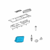 OEM 2005 Chevrolet Malibu Module Asm-Powertrain Control(New P12 No-Start For L61/Lsj) Diagram - 12597520