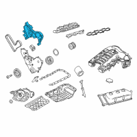 OEM 2006 Dodge Magnum Cover-Timing Belt Diagram - 4792924AB