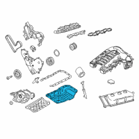 OEM 2007 Dodge Charger Pan-Oil Diagram - 68043599AA