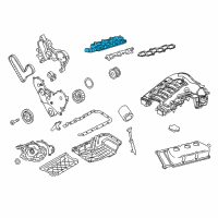 OEM Dodge Challenger Intake Manifold Diagram - 4792184AH