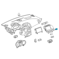 OEM 2017 Buick Verano Trunk Lid Switch Diagram - 22803835