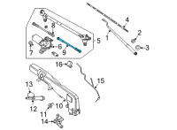 OEM 2017 Nissan Frontier Link Assembly-Connecting No 1 Diagram - 28841-ZL00A