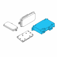 OEM 2013 BMW 550i Camera-Based Systems Control Module Diagram - 66-51-9-259-021