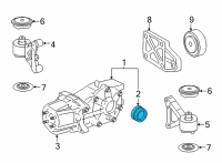 OEM 2021 Toyota Camry Axle Seal Diagram - 90311-37004