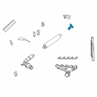 OEM 2008 Dodge Viper SPOUT-TAILPIPE Diagram - 5290178AJ