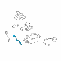 OEM Lexus LX570 Sensor, Oxygen Diagram - 89465-60530