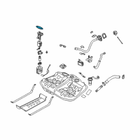 OEM 2015 Kia Optima Tapping Plate-Fuel Cut Diagram - 311583R000