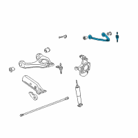 OEM 2013 Chevrolet Express 1500 Upper Control Arm Diagram - 25793553