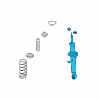 OEM 2016 Nissan 370Z Shock Absorber Kit-Front Diagram - E6110-6GA0A