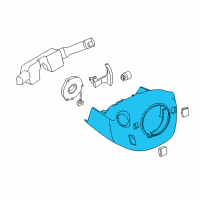 OEM 2020 Nissan Maxima Cover Set-Steering Column Diagram - 48470-3TA0A