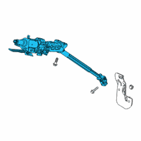 OEM 2020 Acura RDX Column Assembly, Steering Diagram - 53200-TJB-A02