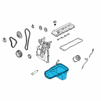 OEM 1997 Nissan Pickup Pan Assy-Oil Diagram - 11110-86G06