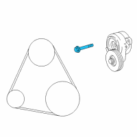 OEM 2008 Lexus LS600h Bolt, FLANGE Diagram - 90105-A0279