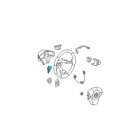 OEM Saturn Switch, Automatic Transmission Man Shift Auxiliary Position Diagram - 15895322