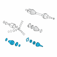 OEM Chevrolet Spark EV Outer Joint Diagram - 95286865