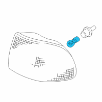 OEM 1998 BMW 750iL Bulb Diagram - 63-13-8-368-865