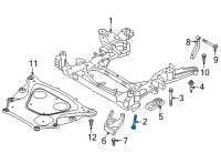 OEM 2020 BMW X5 Star-Socket Screw Diagram - 07-14-6-885-389