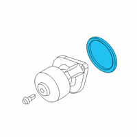 OEM 2018 Ram 3500 Seal-Water Pump To Front Cover Diagram - 4429698