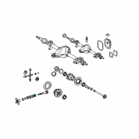 OEM 2005 Dodge Sprinter 2500 Bearing-Drive Pinion Diagram - 5134442AA