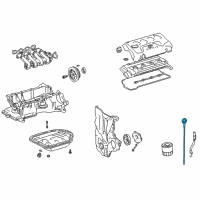 OEM 2015 Toyota Yaris Dipstick Diagram - 15301-21062