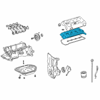 OEM Scion xA Valve Cover Diagram - 11201-21051