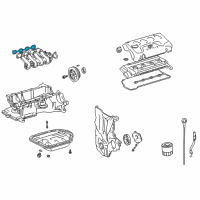 OEM 2015 Toyota Yaris Manifold Gasket Diagram - 17177-21030