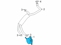 OEM Toyota Corolla Oil Cooler Diagram - 33493-52010