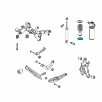 OEM GMC Terrain Lower Insulator Diagram - 13377312