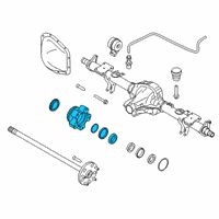 OEM 2018 Ford Transit-150 Rear Hub & Bearing Assembly Diagram - CK4Z-1109-D