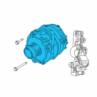 OEM 2016 Dodge Journey ALTERNATR-Engine Diagram - R4801490AA