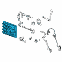 OEM 2022 Chevrolet Express 2500 ECM Diagram - 12725133