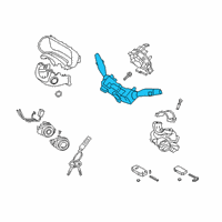 OEM 2019 Kia Forte Switch Assembly-MULTIFUN Diagram - 93400M6500