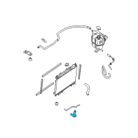 OEM 2010 Nissan Frontier Hose-Radiator, Lower Diagram - 21503-EA000