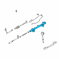 OEM 2012 Infiniti M37 Housing&Cylinder Power Steering Diagram - 49311-1MA2A