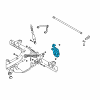 OEM Dodge Ram 1500 Steering Knuckle Diagram - 52106552AB