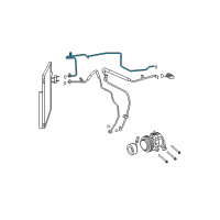 OEM 2012 Ram 3500 Line-A/C Liquid Diagram - 68092244AB