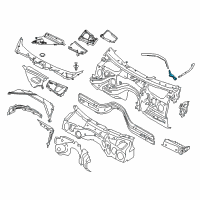 OEM 2016 BMW 328i GT xDrive Left Engine Hood Sealing Diagram - 51-76-7-293-713