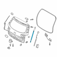 OEM 2016 Kia Sedona Lifter Assembly-Tail Gate Diagram - 81781A9000